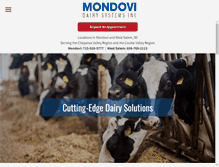 Tablet Screenshot of mondovidairy.com